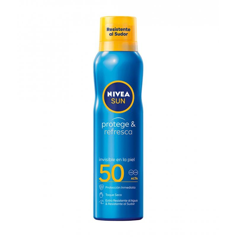 NIVEA 4005900725813 écran solaire et produit après soleil Spray de protection solaire Corps 50 Adultes