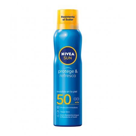 NIVEA 4005900725813 écran solaire et produit après soleil Spray de protection solaire Corps 50 Adultes