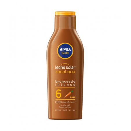 NIVEA SUN LECHE SOLAR ZANAHORIA F6 200 ML