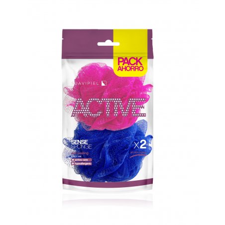 SUAVIPIEL ESPONJA ACTIVE SENSE X2