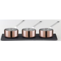 Scanpan - Maitre D Mini Sauce Pot Set with Slateboard