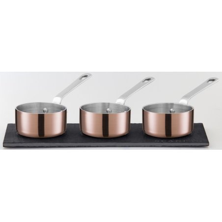 Scanpan - Maitre D Mini Sauce Pot Set with Slateboard