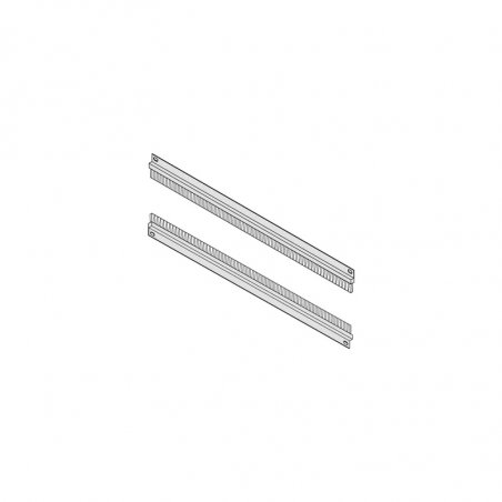 SCHROFF PASSE-CABLE JOINT BALAI 1U PAR 2 60118-437