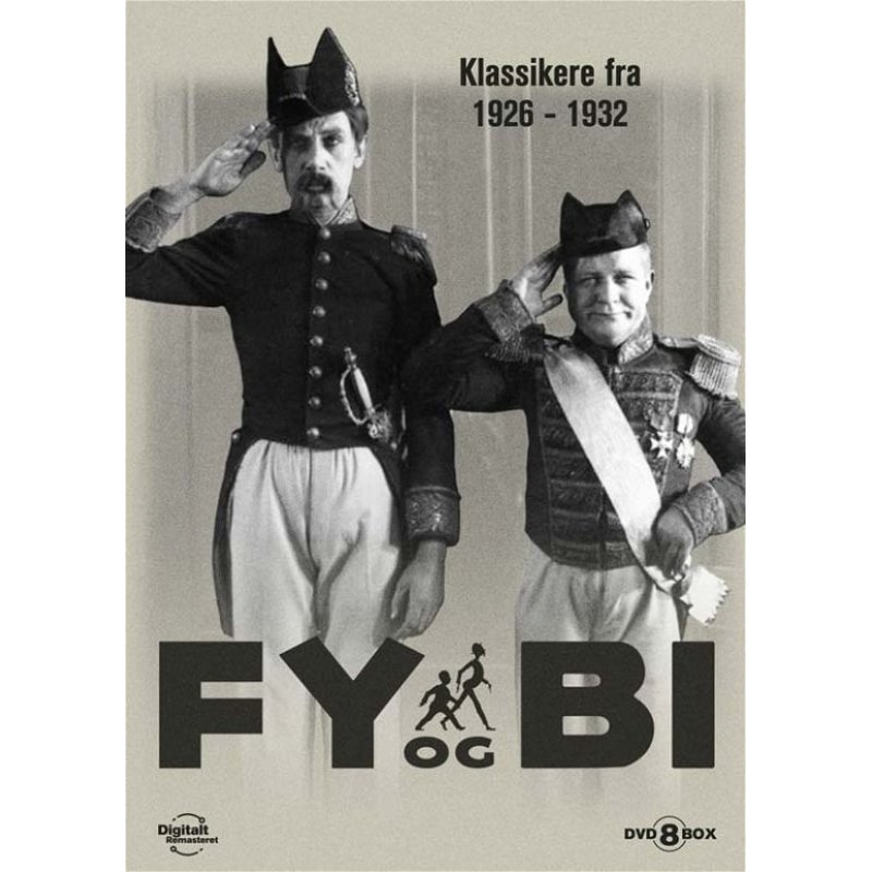 Fy og Bi: De største Klassikere fra 1926-1931 (8-DVD)
