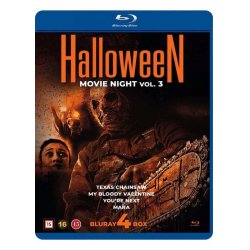 HALLOWEEN MOVIENIGHT VOL. 3 - 4Blu ray box