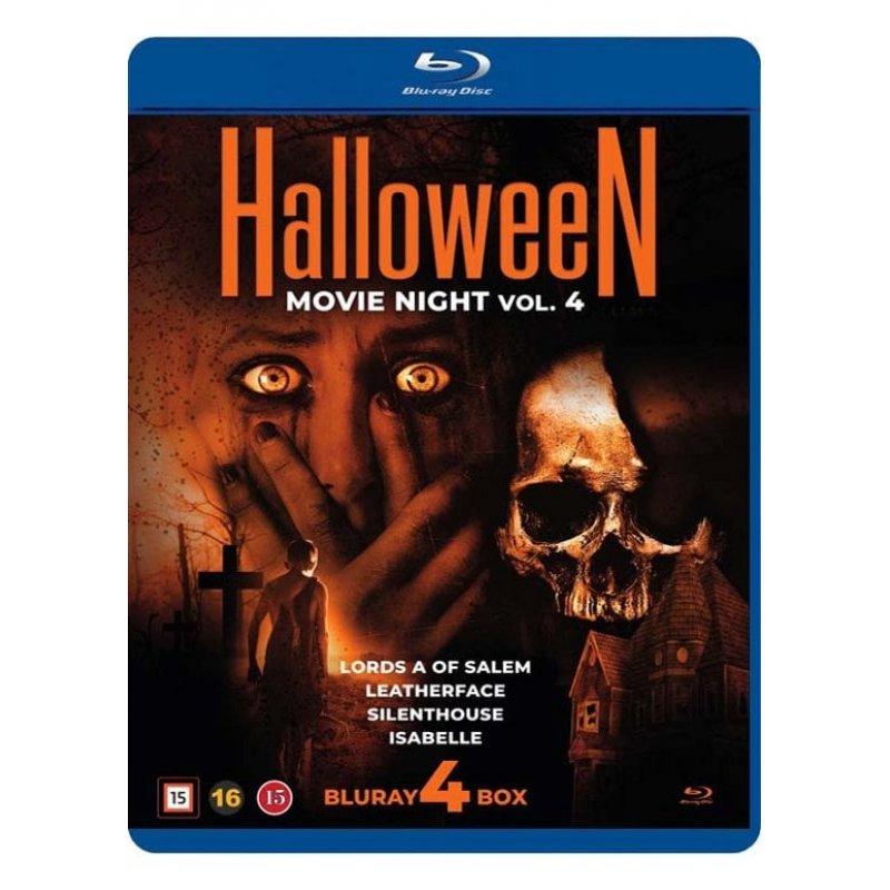 HALLOWEEN MOVIENIGHT VOL. 4 - 4 disc Blu Ray box