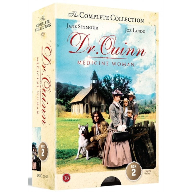 DR.QUINN MEDICINE WOMAN COLLECTION BOX 2 DVD - SEASON 4-5-6 AND MOVIES