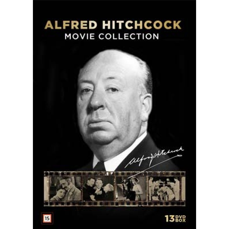 HITCHOCK MOVIE COLLECTION - 13 DISCS - From the Master of Horror
