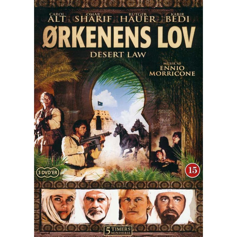 ØRKENENS LOV - DESERT LAW - Il Principe Del Deserto 3DVD BOX SET