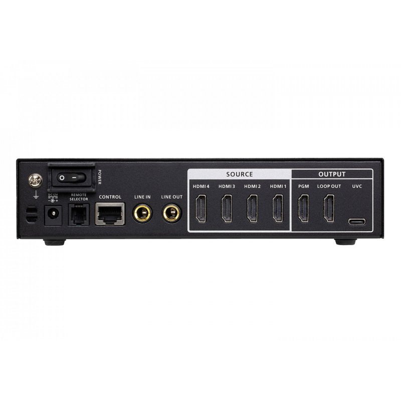 ATEN CAMLIVE™ PRO 4K 4-Input HDMI to USB Video Switcher (commutateur vidéo HDMI vers USB à 4 entrées)