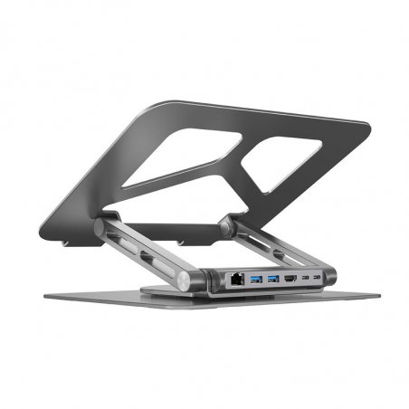 UNITEK D1109A Support de livres Supports de Laptop Gris 43,2 cm (17")