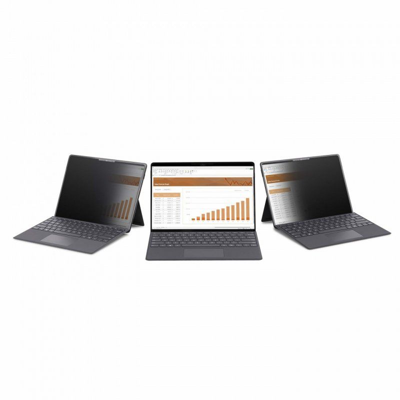 StarTech.com Filtre de Confidentialité pour Surface 12,4", Surface Go 1/2/3, 4 Directions, Portrait/Paysage, Filtre
