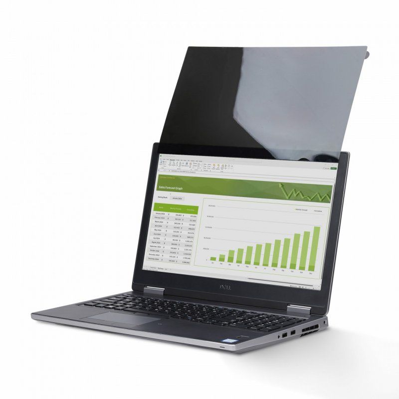StarTech.com Filtre de Confidentialité pour Écran Tactile 16:10 de 12,1 Pouces, Filtre Antireflet/Anti Lumière