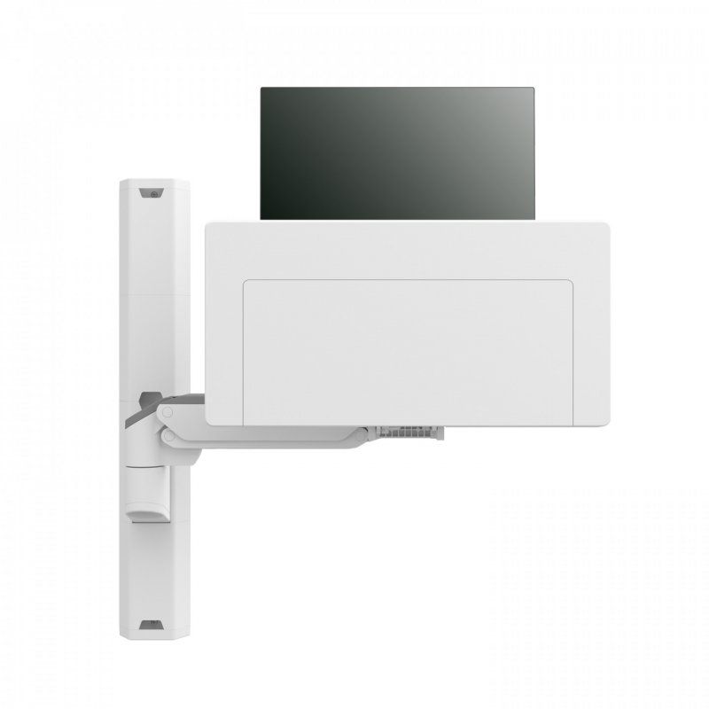 Ergotron 45-618-251 support et équerre de station de travail/PC tout en un 10,7 kg Blanc 68,6 cm (27")