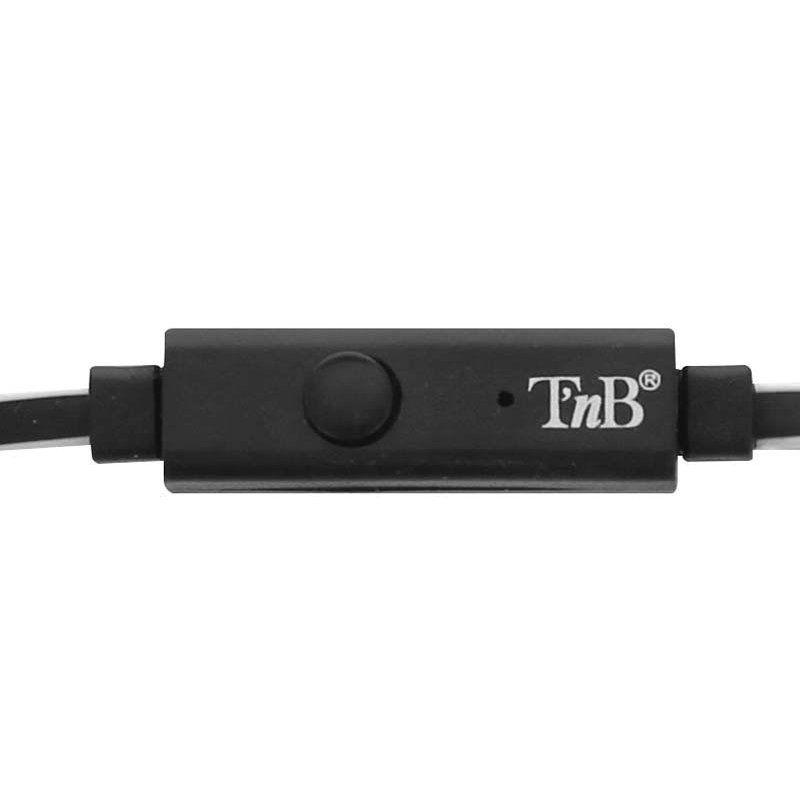 T'nB Ecouteurs Be Color Noirs Mic