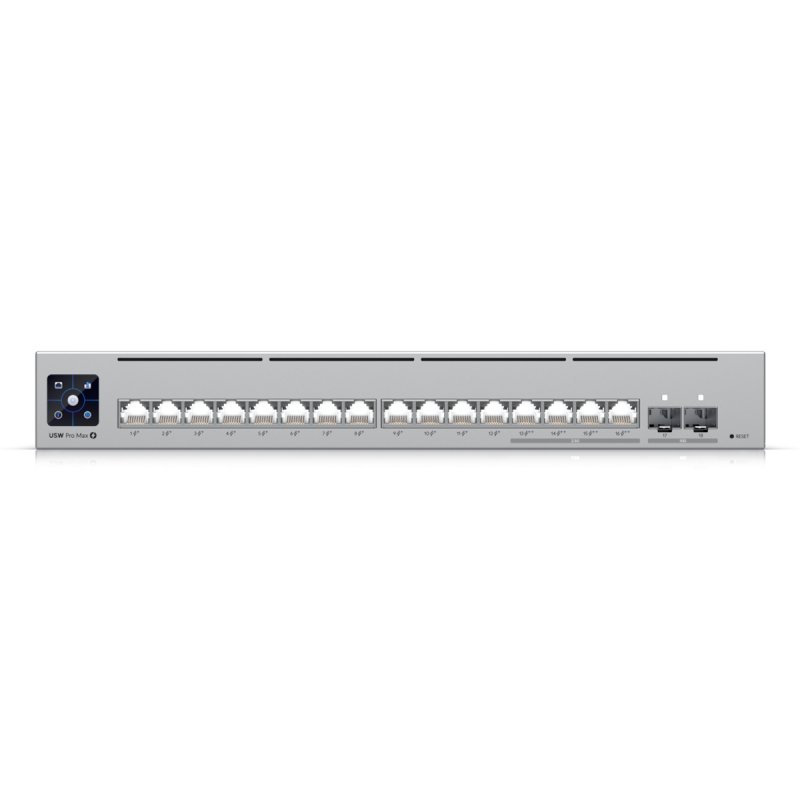Ubiquiti Pro Max 16 PoE Managed Switch 2x 10G SFP , 4x 2.5GbE (PoE ), 12x 1GbE (PoE )