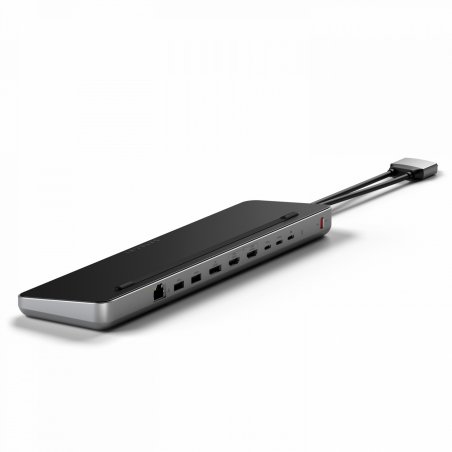 Station d'accueil portable USB-C 3.0 Satechi Multimedia Adapter (Gris)