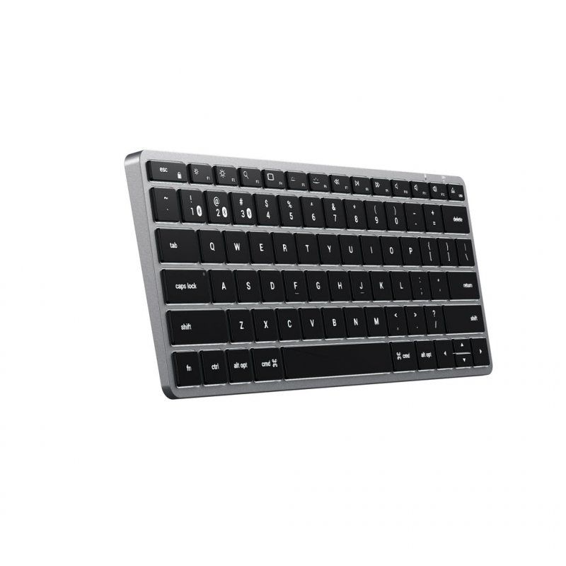 Satechi Slim X1 keyboard Office Bluetooth QWERTZ German Black, Grey