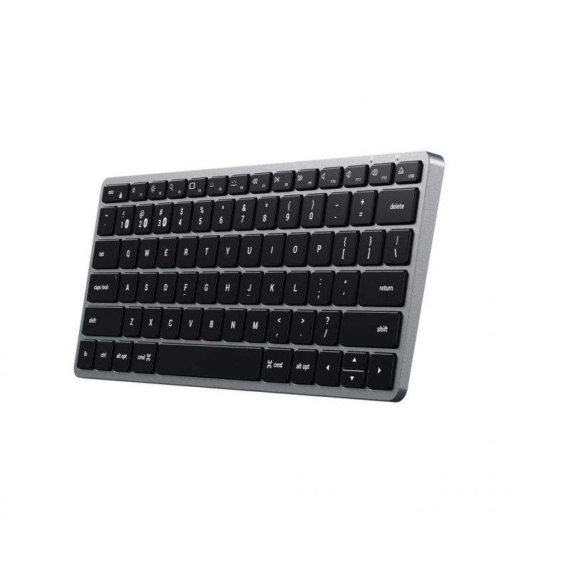 Satechi Slim X1 keyboard Office Bluetooth QWERTZ German Black, Grey