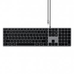 Satechi Slim W3 USB-C Wired Keyboard-DE (German)