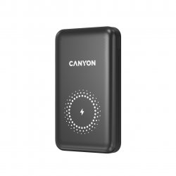 Canyon PB-1001 Lithium Polymère (LiPo) 10000 mAh Recharge sans fil Noir