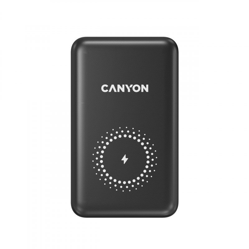 Canyon PB-1001 Lithium Polymère (LiPo) 10000 mAh Recharge sans fil Noir