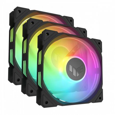 STOCKOFF3 - Fan Asus TUF GAMING TR120 FAN ARGB REV BLK 3IN1