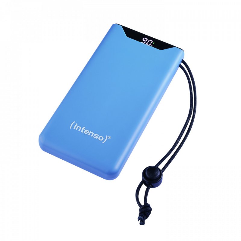 Powerbank F10000 Blue (blau, 10.000 mAh, PD 3.0, Quick Charge 3.0)