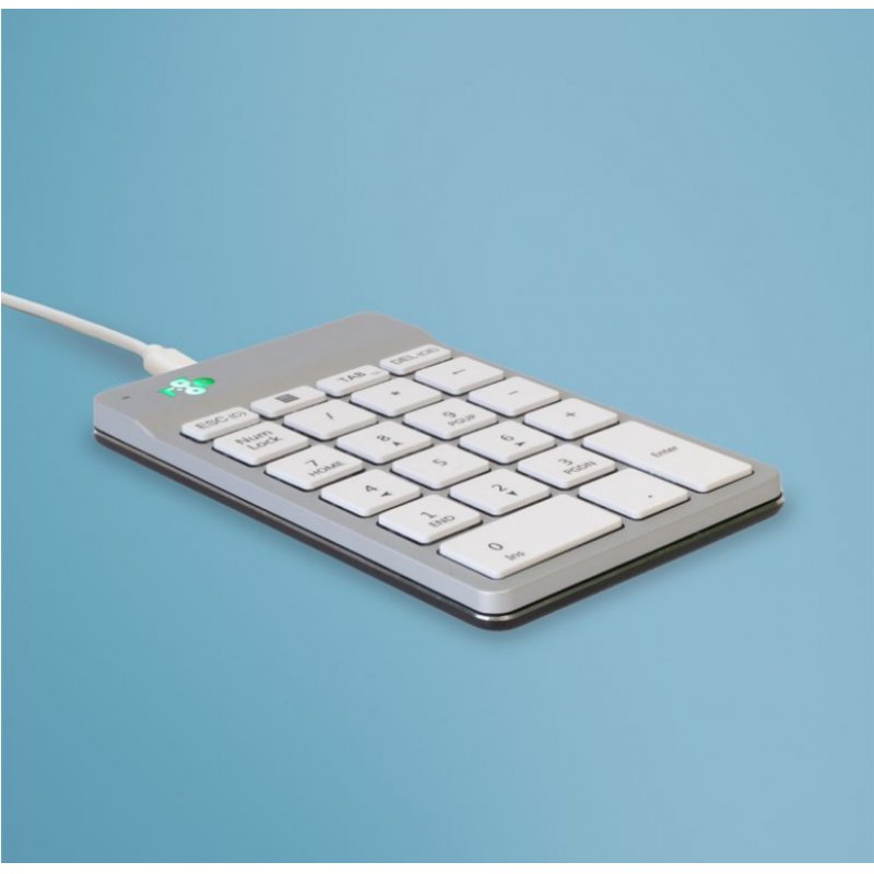 R-GO TOOLS NUMPAD BREAK NUMERIC KEYPAD WITH WHITE WIRE