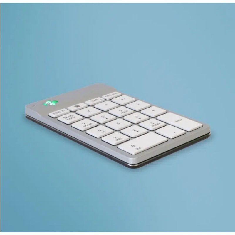 R-GO TOOLS NUMPAD BREAK WHITE BLUETOOTH NUMERIC KEYBOARD