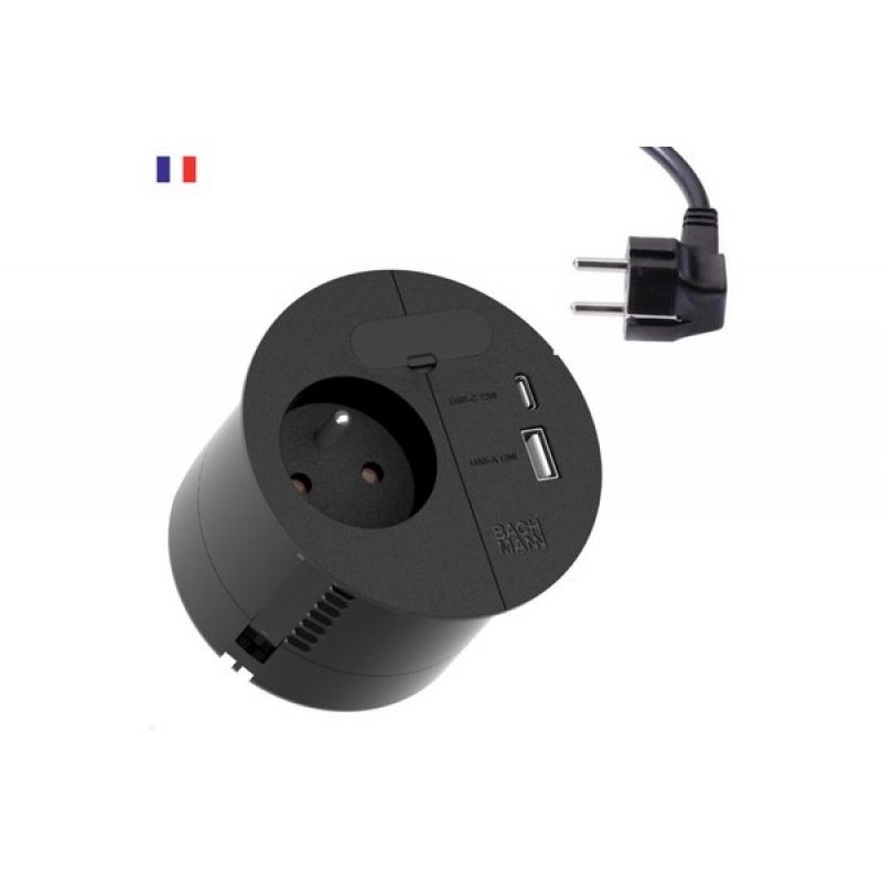 BACHMANN LOOP IN CHARGE 1 French socket Black