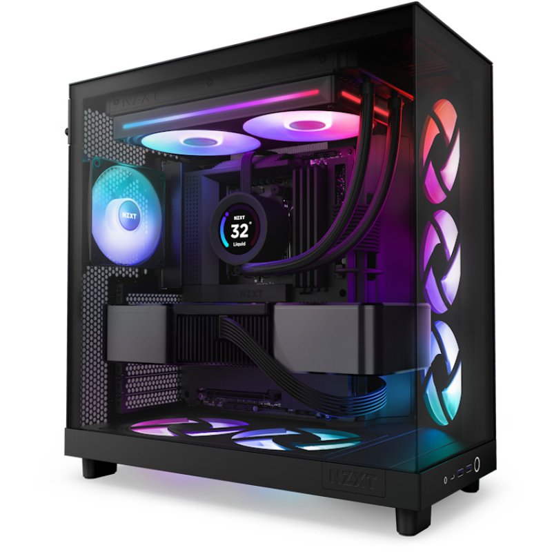 NZXT F280 RGB Core schwarz | Gehäuselüfter