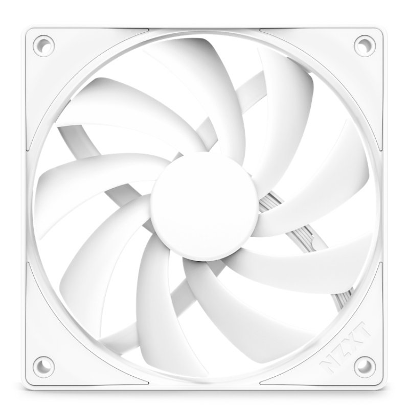NZXT RF-Q12SF-W2 système de refroidissement d’ordinateur Boitier PC Ventilateur 12 cm Blanc 1 pièce(s)