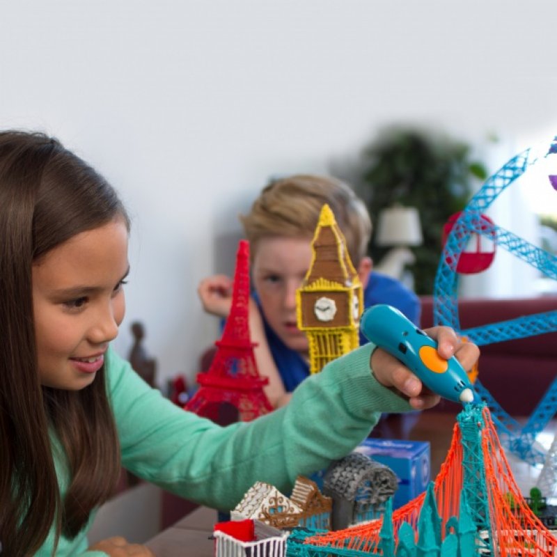 3Doodler Start Eco Plastic - Fire and Ice Mixed Bag 250 Compostable plastic Orange, Turquoise, White, Yellow 1 g