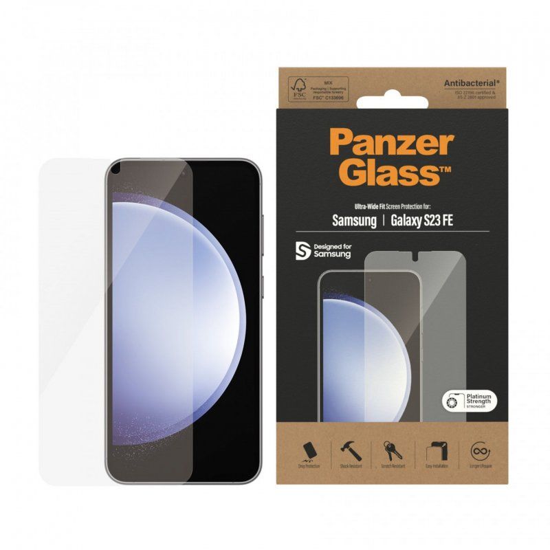 PanzerGlass 7341 mobile phone screen/back protector Clear screen protector Samsung 1 pc(s)