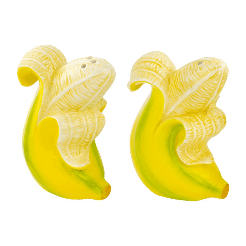 DONKEY - Banana Romance Salt & Pepper Set