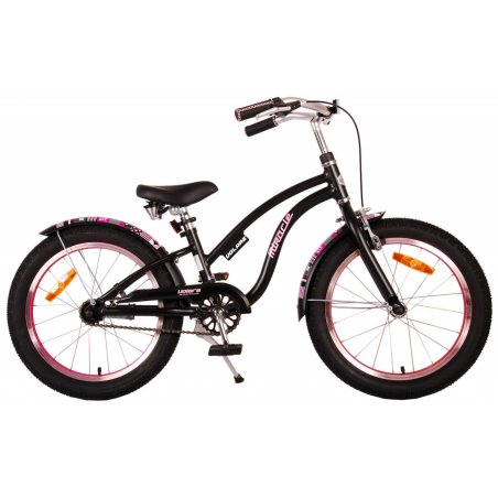 Volare - Children's Bicycle 18 - Miracle Cruiser Matt Black (21887)