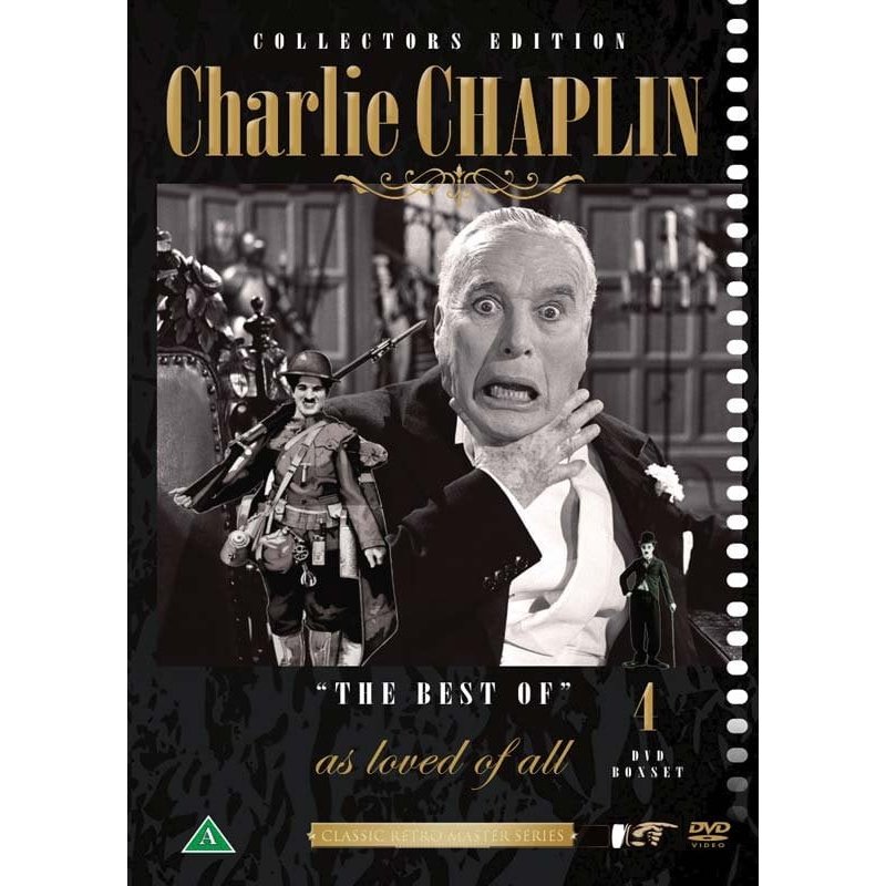CHARLIE CHAPLIN EXCLUSIVE COLLECTION - 4 DVD