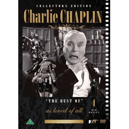 CHARLIE CHAPLIN EXCLUSIVE COLLECTION - 4 DVD