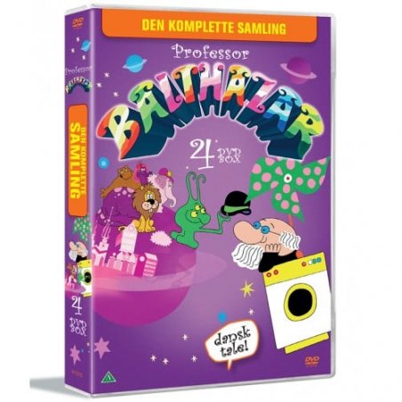 Professor Balthazar: Den Komplette Samling - DVD - Vi taler Dansk
