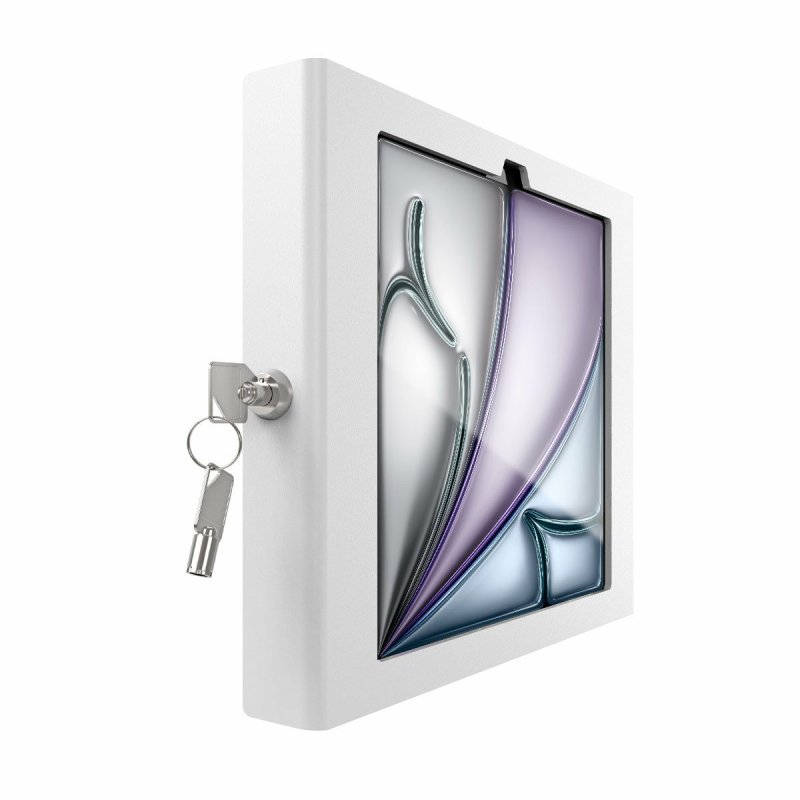 Compulocks iPad Air M2 11" (2024), Apex Secured Enclosure Wall Mount - White