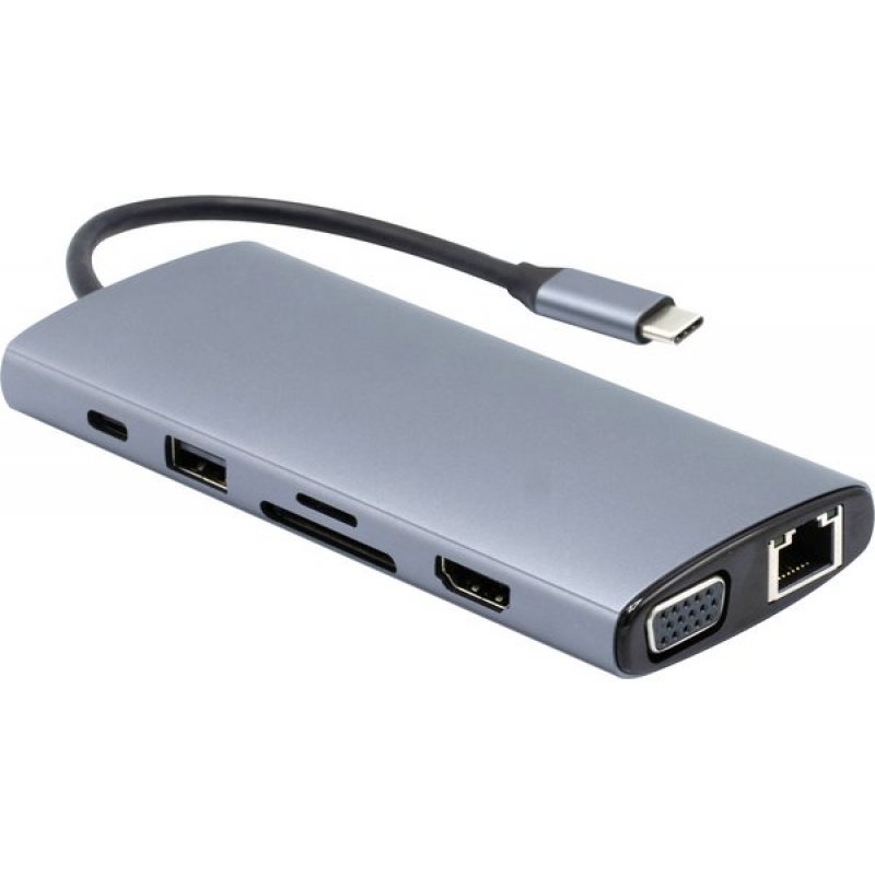 Dock USB-C HDMI VGA Gigabit PXE SD Jack PD100W