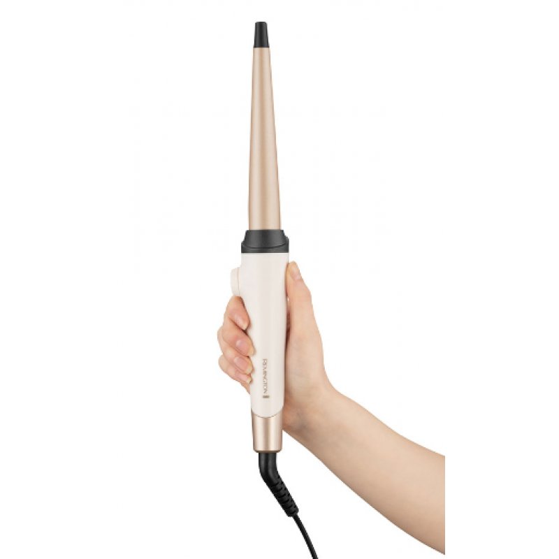 Remington CI4740 hair styling tool Curling wand Warm Beige Black