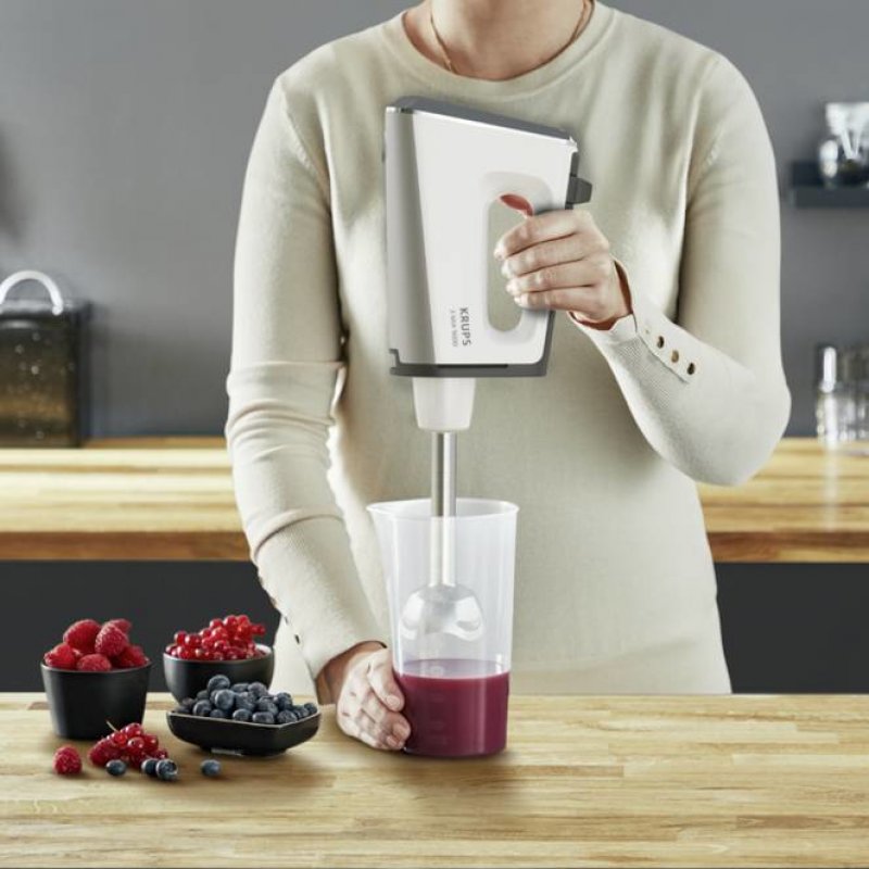 Krups 3Mix 9000 GN9121 Immersion blender 750 W White