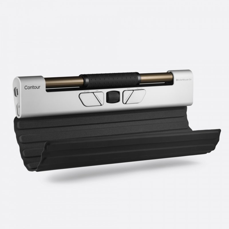 Contour Design Souris RollerMouse Go de Contour, sans fil - souris ergonomique - 5 boutons - sans fil - Bluetooth -