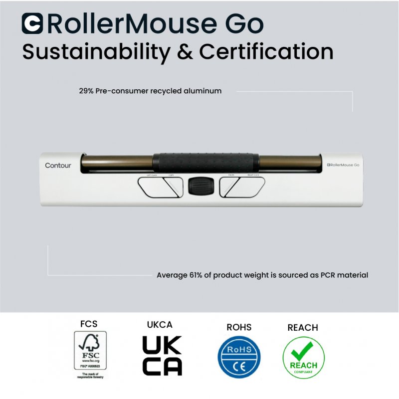 Contour Design RollerMouse Go RollerMouse Go Dock