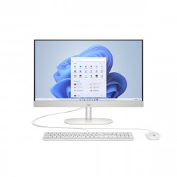 HP All-in-One PC 24-cr0109ng 60,45cm (23,8") FHD-Display, AMD Ryzen 5 7520U, 16GB DDR5 RAM, 512GB SSD, AMD Radeon,