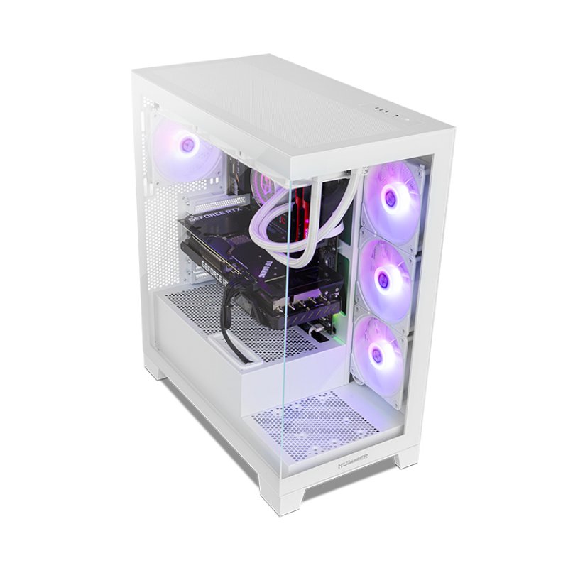 CAJA NOX HUMMER GLOCK SEMITORRE ATX FRAMELESS BLANCO