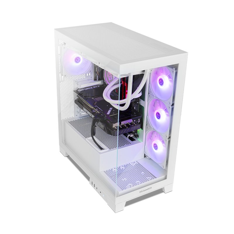 CAJA NOX HUMMER GLOCK SEMITORRE ATX FRAMELESS BLANCO
