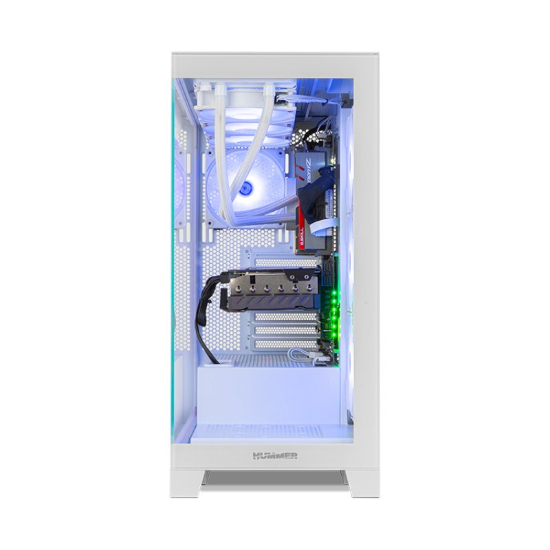NOX Hummer Glock Midi Tower White